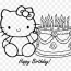 happy birthday coloring images
