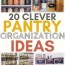 20 clever pantry organization ideas