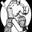 hockey coloring page for kids free
