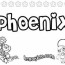 phoenix coloring pages hellokids com