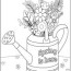 hello spring coloring pages to welcome