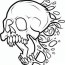 coloring print skull coloring pages to