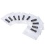 clothes clear magnetic id card holders