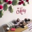 holly berry christmas décor ideas