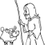 bible story color page coloring pages