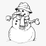 more kids fun snowman coloring pages