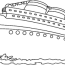 drawings cruise ship paquebot