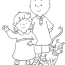 caillou coloring pages gallery for kids