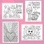 valentine s day coloring pages for adults