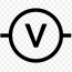 voltmeter diagram pengkabelan simbol