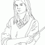 harry potter ginny coloring page