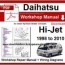 daihatsu workshop manuals