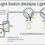 light switch wiring diagram multiple