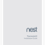nest thermostat e installation manual