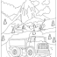 free trucks coloring pages for download