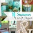 10 amazing summer diy projects