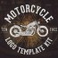 motorcycle vector graphics logo