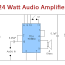 24w 12v audio amplifier using tda1516bq ic