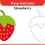 fruit coloring pages vector art icons