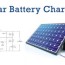 solar battery charger circuit with