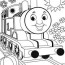 print thomas the train coloring pages