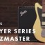 player jazzmaster electric guitars