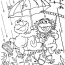 rainy day coloring pages to download