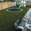 our diy in ground trampoline nesting
