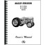 massey ferguson 35 tractor operators manual
