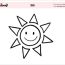 free sun coloring pages destined to