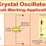 crystal oscillator working and its