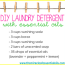 diy essential oil laundry detergent