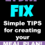 how to create a 21 day fix meal plan