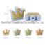 teether silicone beads crown shape for