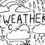 weather coloring pages for kids fun