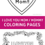 mom coloring pages