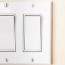 how to replace a double light switch