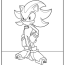 shadow the hedgehog coloring pages