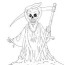 scary halloween coloring pages clip