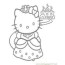 kitty princess printable coloring pages