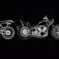 motorcycles several dwg block for