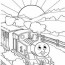 free coloring pages of trains