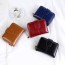 vintage faux leather women wallet small