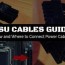 how to connect power supply cables