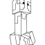 minecraft creeper coloring page