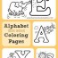 alphabet coloring pages free printables