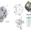 alternator parts list for yanmar 119573
