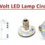 230v led lamp circuit