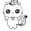 unicorn cat coloring pages coloring