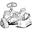 wall e coloring pages hellokids com